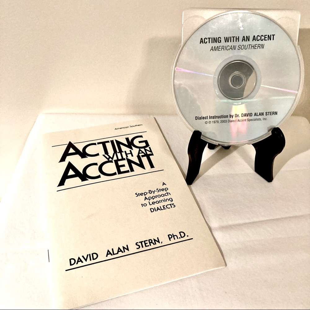 Acting with an Accent American Southern Book & Audio CD by David Alan Stern PH.D